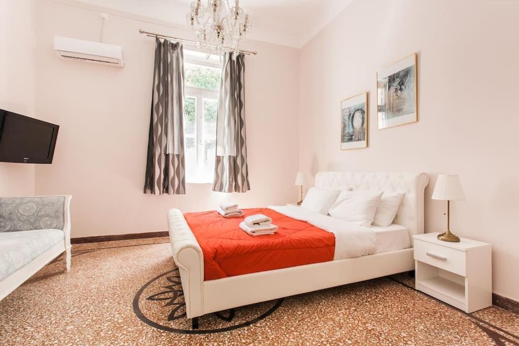 Apartament Splendid Full 5Bdr/3Bath/2Kitchens Mansion In Ath Ateny Zewnętrze zdjęcie